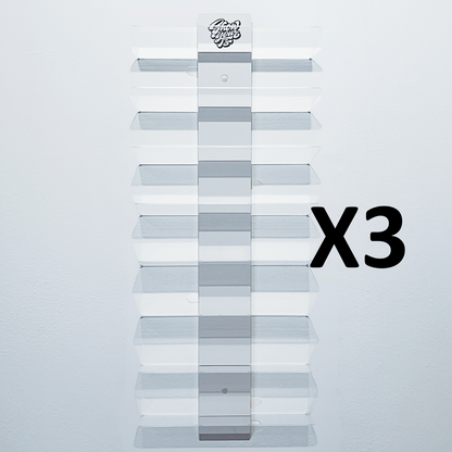 8-Shelf T-Shirt Organizer Display (TRIPLE PACK)